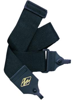 LM 2.5" Polyweb Banjo Strap, Black (LM-B1BK)