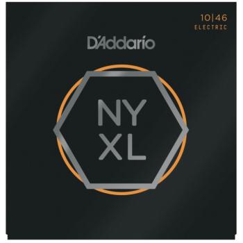 D'Addario NYXL Nickel Wound Electric Guitar Strings, Regular Light (DD-NYXL1046)
