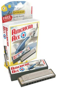 Hohner American Ace Harmonica (HH-MTR-HNMDH)
