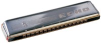 Hohner 32 Hole Double Sided Echo Harmonica, Key of C - G (HH-54CG)